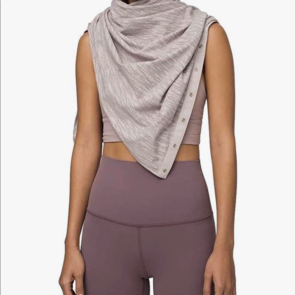 Lululemon Lilac Vinyasa Scarf